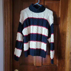 Liz Wear Sweater Navy 100% Cottom